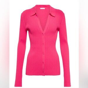 Helmut Lang Ribbed Cardigan